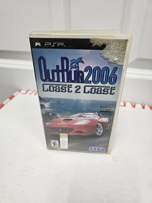 Outrun 2006 Coast to 2 Coast Playstation Sony PSP 2006 COMPLETE Tested CIB  - Image 1 of 3
