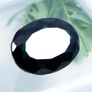 African Green Garnet Certified 19.60 Ct Natural Oval Cut Loose Gemstone - Picture 1 of 7