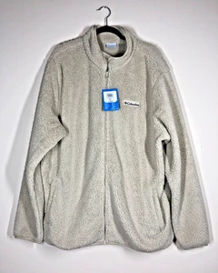 Columbia Sherpa Full Zip Jacke Herren XXL Rugged Ridge III hellbraun weich Outdoor Wandern - Bild 1 von 14