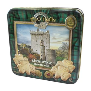 O'Neill's Shamrock Shaped Shortbread In A Tin 120G - Picture 1 of 3