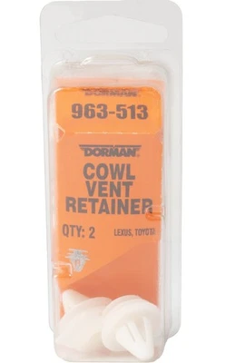 Dorman Cowl Vent Retainer Fit Select 2007-2018 Lexus Toyota Model Number 963-513 Foto 1 de 4