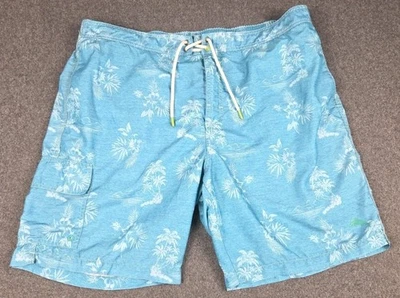 Bañador Tommy Bahama para hombre azul floral isla talla XXL Foto 1 de 4