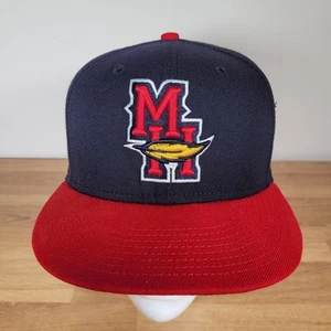 Minor League Toledo Mud Hens Feather LOGO Fitted 7 3/8 Hat New Era 59FIFTY - Picture 1 of 12