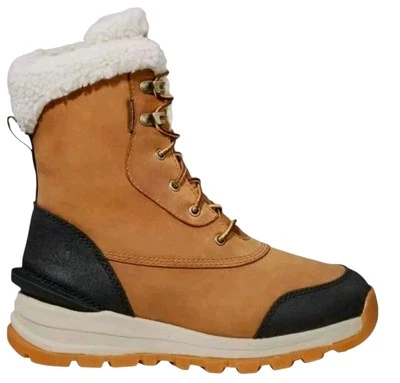 Botas para mujer Carhartt Pellston WP aisladas 8" marrón claro talla 8M EE. UU. FH8049 Foto 1 de 4