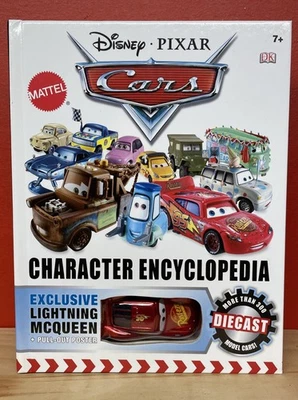 Disney Pixar Cars Character Encyclopedia Exclusive Diecast Lightning McQueen - Image 1 of 4