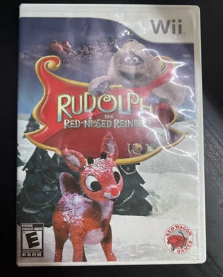 Rudolph the Red-Nosed Reindeer Game (Nintendo WII, 2010) Clean Disc With Manual - Image 1 of 4