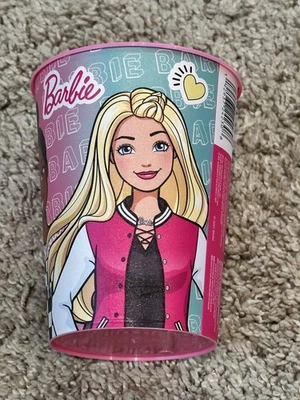 Qty 12 - Barbie Dream Together Favor Stadium Cups 16 oz Kids Drinking 422751 - Image 1 of 4