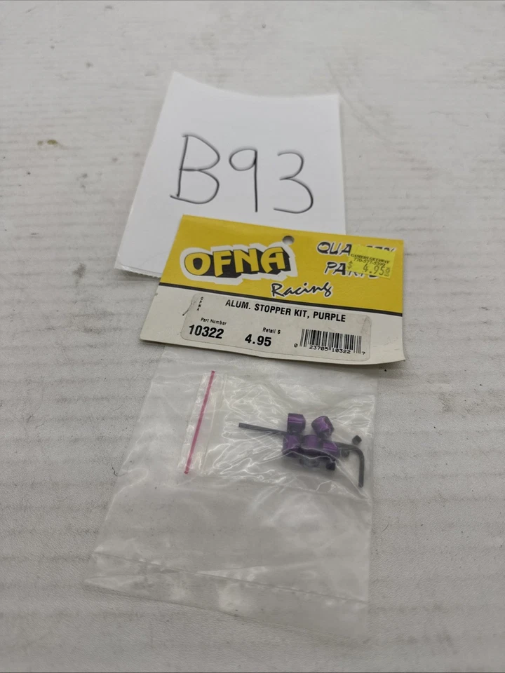 Ofna 10322 Alum. Stopper Kit Purple - Image 1 of 1