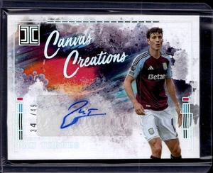 2024-25 Panini Impeccable Premier League Pau Torres /49 Canvas Creation Auto - Picture 1 of 2