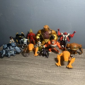 13 x Ben 10 Action Figures Bundle - Creation Chamber Cartoon Network Rare - Picture 1 of 4