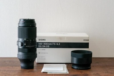 Vem com bônus SIGMA 100 400mm F5 6.3 DG DN OS SONY - Imagem 1 de 4