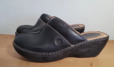 Zuecos Born negros talla 10 Mules Foto 1 de 4