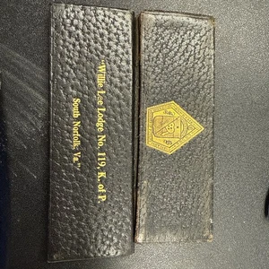 Vintage Knights Of Pythias Membership Card Wallet - Very Rare - Bild 1 von 6