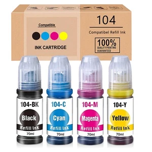 Drucker Tinte Refill für EPSON Ecotank ET-2810 ET-2811 ET-2812 ET-2814 ET-2815 - Bild 1 von 8