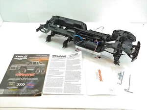 NEW Traxxas TRX-6 6x6 6WD RC Crawler Roller Slider Chassis w/ Shifter Servos - Picture 1 of 11