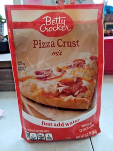 Mezcla de corteza de pizza Betty Crocker, hace corteza de 12", 6,5 oz - Imagen 1 de 2