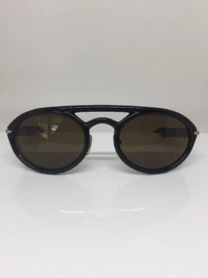 Nuevas gafas de sol vintage Maserati C3 6235 01 C. marrón oscuro con oro satinado Francia Foto 1 de 4