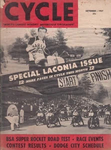 Cycle magazine Sept 1957-----16 - Imagen 1 de 1
