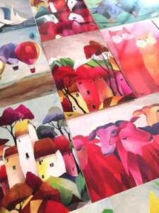 Gemischtes POSTKARTEN - Vorrats-SET mit 12 Motiven! (2004-JJ845-E002-FUN) - NEU! - Bild 1 von 2