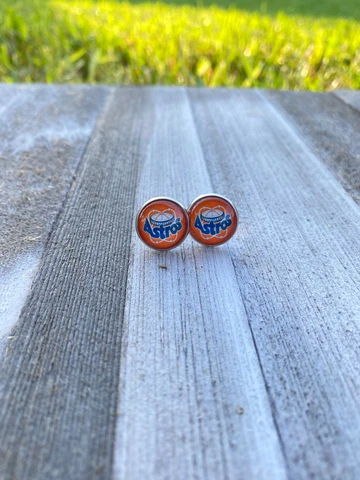 Houston Astros studs Houston Astros Earrings Houston Astros gift Cover