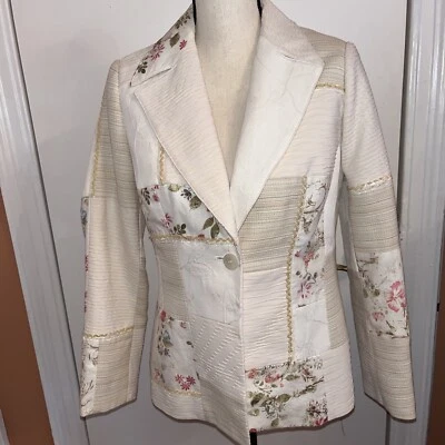 Alberto Makali Blazer Chaqueta Mujer Talla 6 $55 Foto 1 de 4