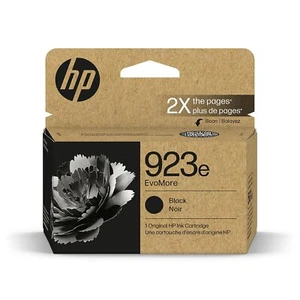 HP 923e EvoMore Black High Yield Ink Cartridge Prints Up to 1 000 Pages - Picture 1 of 9