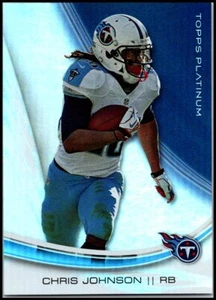 2013 Topps Platinum   #86 Chris Johnson FREE SHIPPING! - Picture 1 of 2