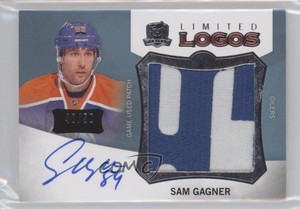 2012-13 Upper Deck The Cup Limited Logos /50 Sam Gagner #LL-GG Auto