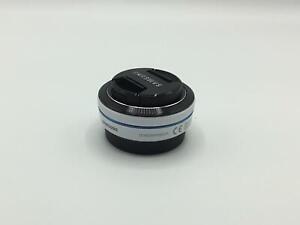 Samsung 30mm f/2.0 Pancake Lens for NX Cameras - White - Grade A (EX-S30ANW)