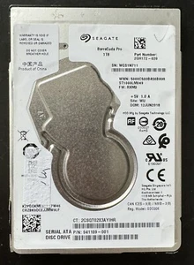 Seagate 1TB HDD 2.5" SATA Hard Drive Notebook Laptop Internal Disk - Picture 1 of 5