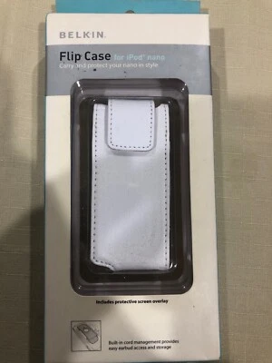 Belkin Flip Case For Ipod Nano F8Z059- White  - Image 1 of 2
