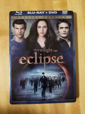 THE TWILGHT SAGA ECLIPSE SPECIAL EDITION BLU-RAY-DVD TIN CASE Foto 1 de 2