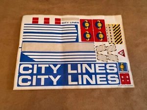 7994 Lego Sticker Sheet City Line Ocean Liner City Harbor part - Picture 1 of 2