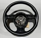17 AUDI A6 STEERING WHEEL W/PADDLE HEATED ASSEMBLY BLACK 4G0-419-091-BF-INU OEM