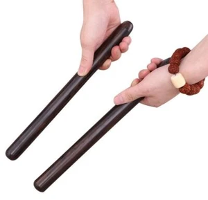 Par de baquetas musicales de madera de ébano mango de madera martillo - Imagen 1 de 7