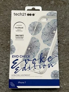 Tech21 EvoCheck FlexShock Impact Case for iPhone SE 3 / SE 2 /7 / 8 - Blue 5787 - Picture 1 of 3