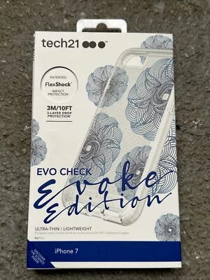 Tech21 EvoCheck FlexShock Impact Case for iPhone SE 3 / SE 2 /7 / 8 - Blue 5787 - Image 1 of 3