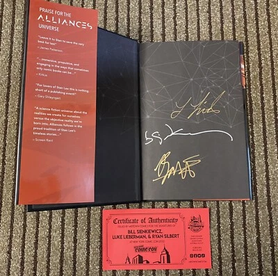 “Alliances: Orphans” Hardcover Signed by Bill Sienkiewicz, Lieberman & Silbert - Image 1 of 4