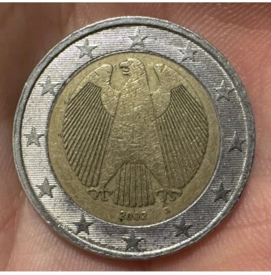 Rare 2002 G 2 Euro German Coin ( Minted As a Symbol of Unity-Justice & Freedom ) - Image 1 of 4