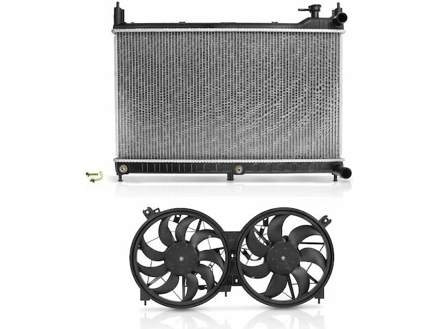 Cooling Fan Motor Kit For 2015-2019 Nissan Murano 3.5L V6 2016 2017 2018 SV252YB - Image 1 of 1