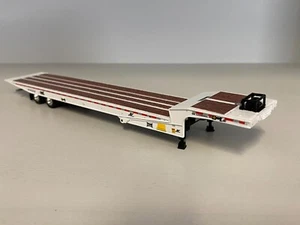 DCP 1/64 White Landoll 440B-50CA Traveling Axle Trailer Tandem axle - Picture 1 of 3