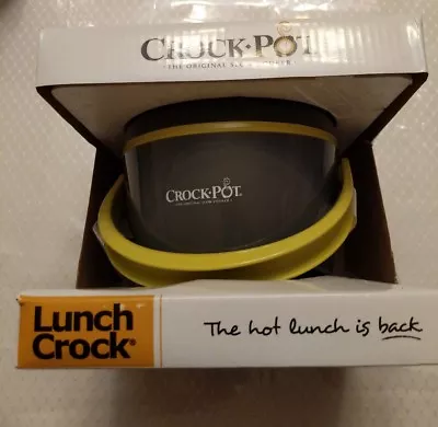 Crock-Pot SCCPLC200-G 20-Ounce Lunch Crock Food Warmer Grey / Green - Image 1 of 4