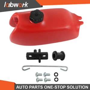 Labwork Plastic Fuel Tank w/ Gas Cap For Honda ATC70 ATC 70 1972-1985 Red - Picture 1 of 19