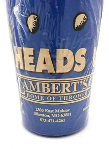 Vaso aislante de viaje Lamberts Restaurant Home of Throwed Rolls nuevo 32 OZ - Imagen 1 de 9