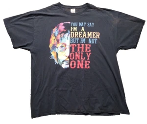 JOHN LENNON "You May Say I'm A Dreamer But I'm Not The Only One" T-Shirt SZ 2XL - Picture 1 of 11