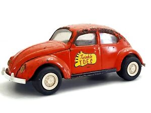 Vintage Tonka Twinkle Toes Volkswagen VW Beetle Bug 8.5" Long Metal SEE PICS