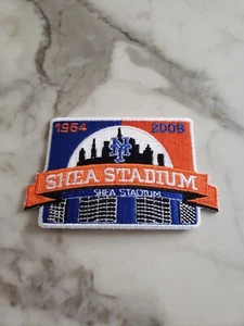 NIP New York Mets Shea Stadium 1964-2008 MLB Souvenir Commemorative Patch Badge - Picture 1 of 3