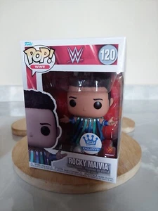 WWE Funko Pop Rocky Maivia 120 Metallic The Rock Dwayne Johnson - Picture 1 of 7
