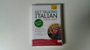 Get Talking Italian In Ten Days - Audio Course MP3 CD-ROM - Imagen 1 de 2