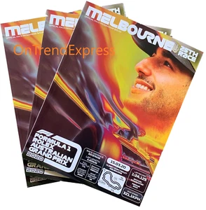 2020 FORMULA 1 F1 AUSTRALIA MELBOURNE GRAND PRIX OFFICIAL RACE PROGRAM GUIDE - Bild 1 von 7
